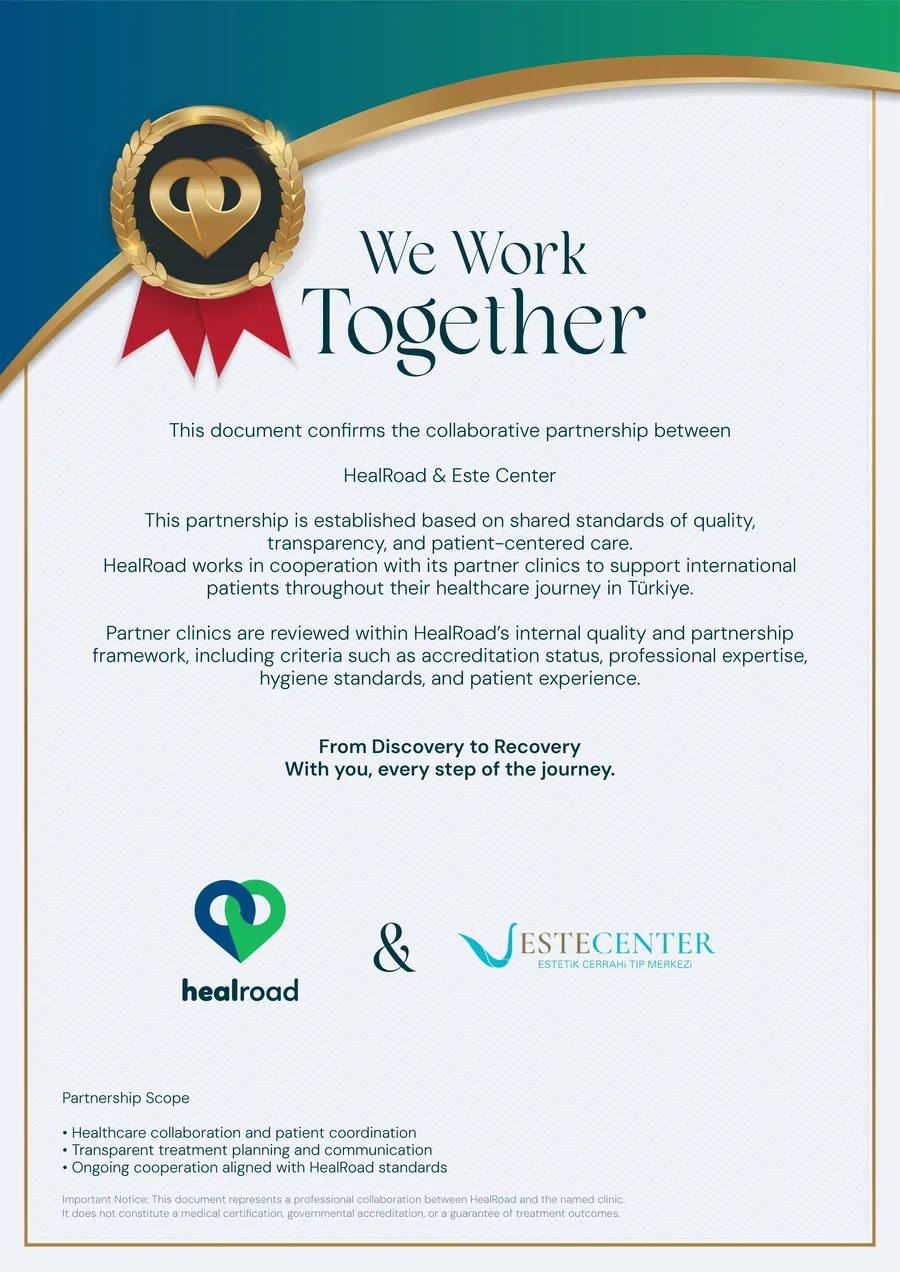 HealRoad-certifikat